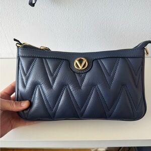 Valentino by Mario Valentino
Jeanette Diamond Leather Shoulder Bag